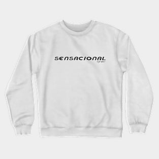 Sensacional - Black Logo Crewneck Sweatshirt